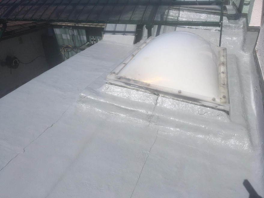 Lichtkuppel fertig